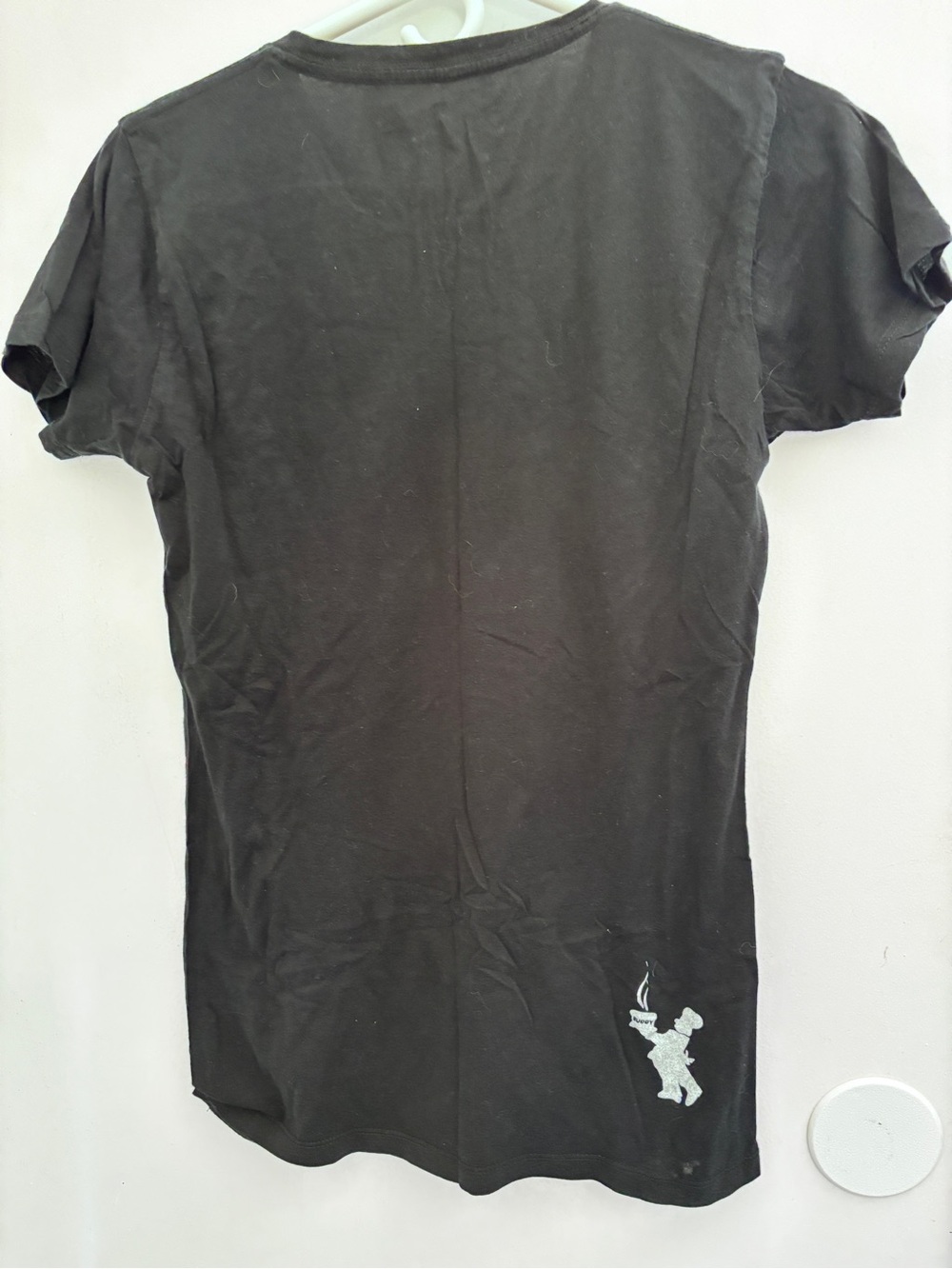 Carlos Bakery Hoboken Black L Short Sleeve Tee with Red Print see description - Picture 4 of 7